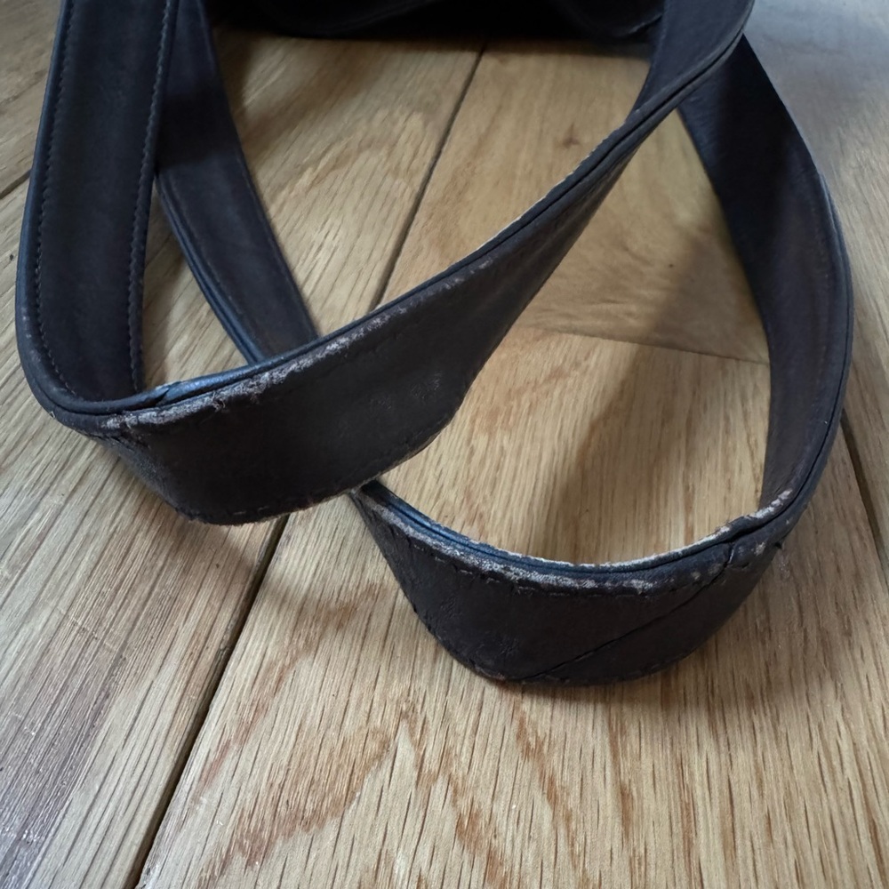 Vintage Coach Lexington Bucket 4181 Mahogany Brown Leather Tote Project Bag - Picture 7 of 7